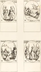 Svatí Nicostratus a Antiochus; Svatý. Julie; Svatý. Touha; Svatí Susanna, Palladia, an