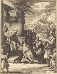 Klanění tří králů, 16231628.