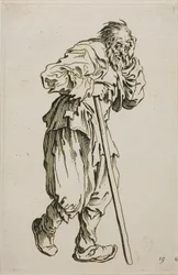 Žebrák o berlích, deska šestnáct z The Beggars