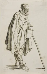 The Beggar with a Footwarmer, šestý talíř z The Beggars