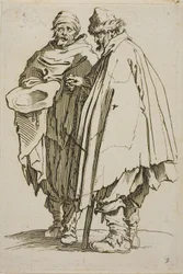 The Blind Man and his Companion, deska devět z The Beggars