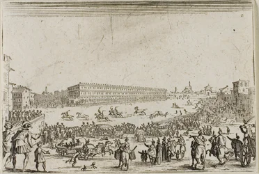 Koňské dostihy v paláci Pitti ve Florencii od The Caprices