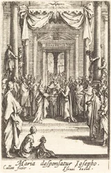 Svatba Panny, v roce 1630 nebo později.