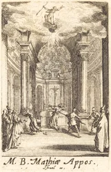 Umučení svatého Matyáše, c. 16341635.