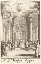 Umučení svatého Matyáše, c. 16341635.
