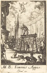 Umučení svatého Šimona, c. 16341635.