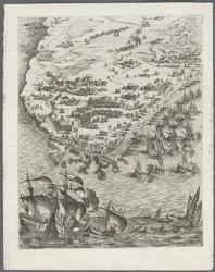 Obléhání La Rochelle: Deska 10, 1628-1630.