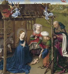 Narození Páně, asi 1435