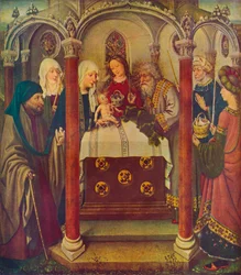 „Uvedení Krista v chrámu“, 15. století