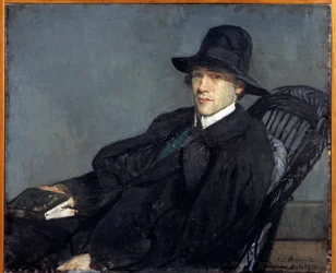 Portrét Andre Gide (1869 - 1951)