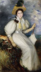 Portrét mladé ženy, 1895