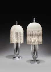 Pár stolních lamp, kolem roku 1925