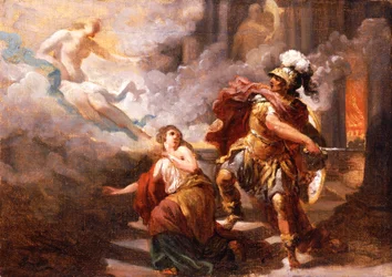 Helena zachráněná Venuší před hněvem Aenea, 1779