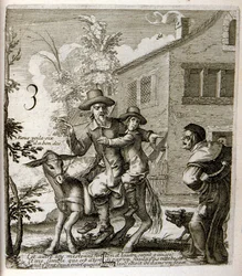 Ilustrace bajek Jeana de La Fontaine (rytina)