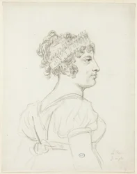 Busta Caroline Bonaparte, princezny Murat, královny Neapole