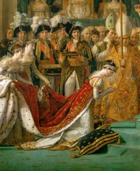 Korunovace Napoleona v Notre-Dame …