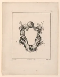 Ester, z "Recueil Nouveau de Differens Cartouche"