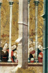 Zvěstovací oltář, detail
