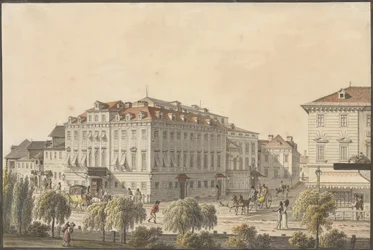 Theater an der Wien, cca 1816.
