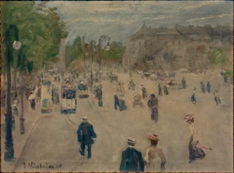 Opernplatz ve Frankfurtu nad Mohanem