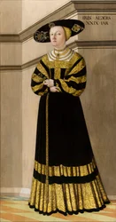 Portrét Anny von Rosental, 1529.