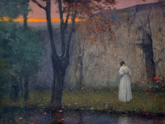 Podzimní úsvit Schikaneder, Jakub (1855-1924)