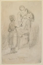Holič v Mohuči, 1858.