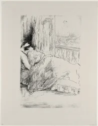 U balkonu, 1896