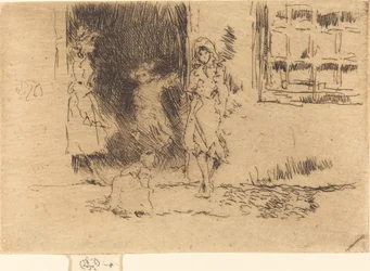Chata Dveře, c. 18841886.