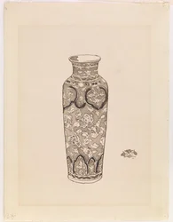 Válcová sklenice, 1876-1878.