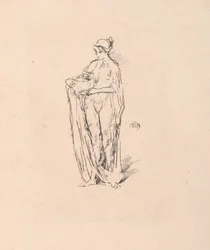 Dívka s mísou, 1895.