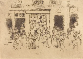 High Street, Brusel, 1887.
