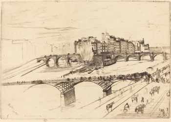Isle of the City, Paříž, 1859.