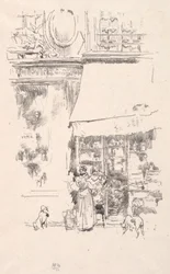 La frutière de la Rue de Grenelle, 1874.
