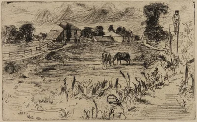 Krajina s koňmi, 1859.