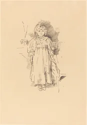 Malá Evelyn, 1896.
