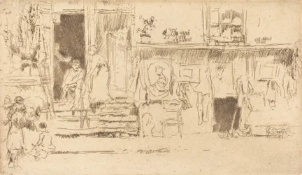 Obchod se starým oblečením, č.II, c. 18841886.