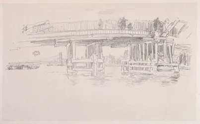 Starý most Battersea.