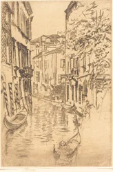 Tichý kanál, 1880.
