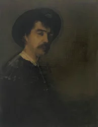 Autoportrét, 1870-1875.