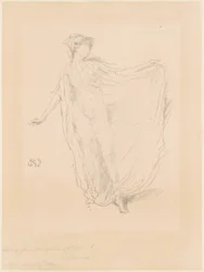 Tančící dívka, 1889.