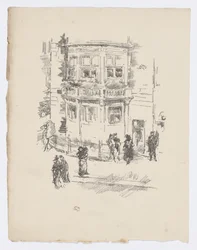 Okno ředitele, divadlo Gaiety Theatre