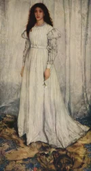 Dívka v bílém, 1862