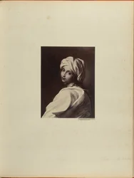 Guido Reni, Beatrice Cenci. (Galerie Barberini) podle Rocchiho kresby