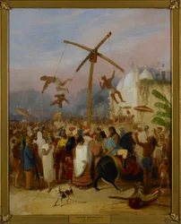 Charakpuja, festival houpání hákem