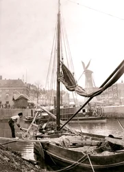 Kanál, Rotterdam, 1898.