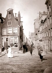 Pouliční scéna, Rotterdam, 1898.