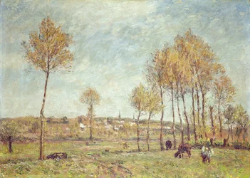 V Montreuil (olej na plátně)