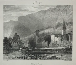 Řada předmětů z děl pozdního R. P. Boningtona: Studie z přírody..., 1829.