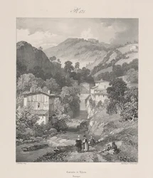 Vodopády Thiers, Auvergne